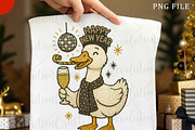 Yarn Crochet Happy New Year Goose Pn, an Illustration by OK Design (Thumbnail 2 of 4)