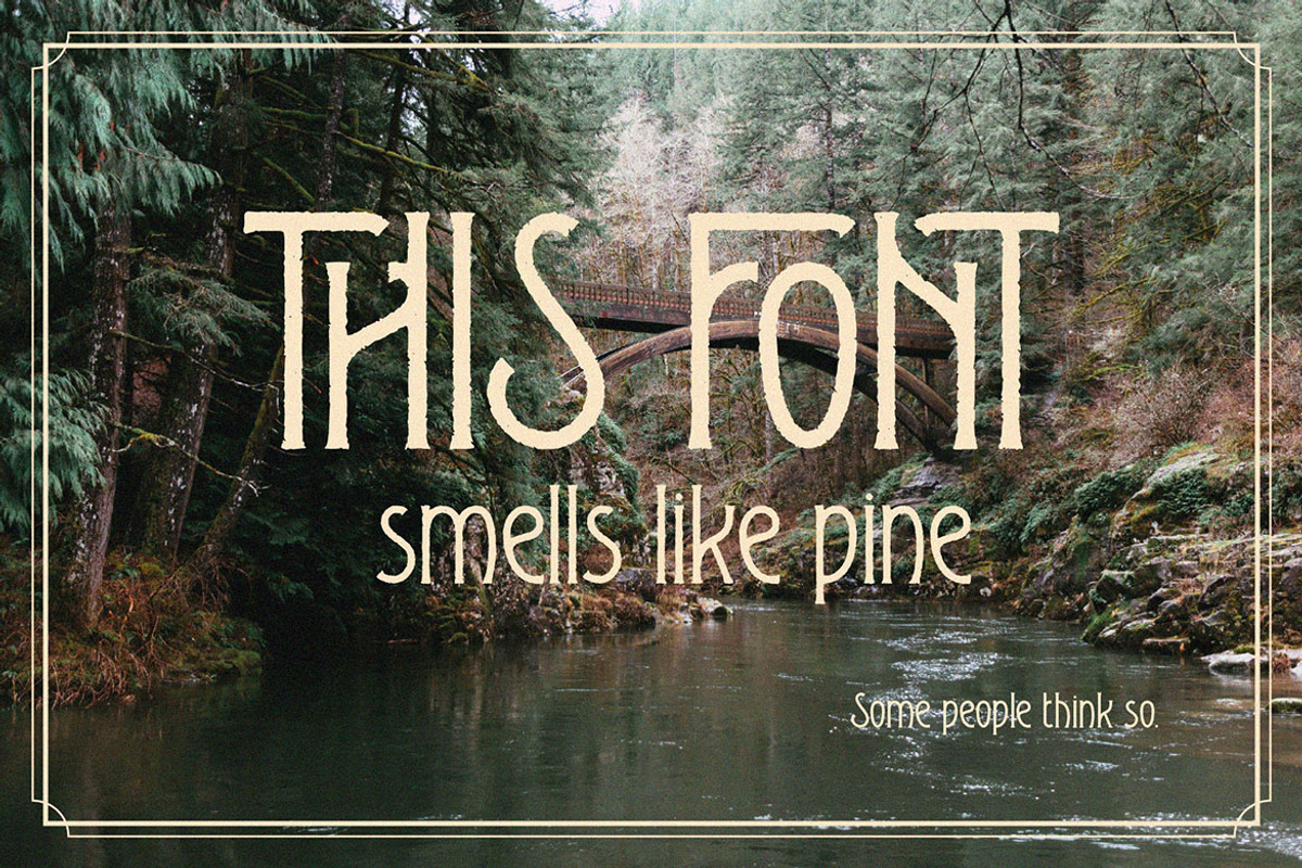 Heritager ArtDeco Ligature Font, a Serif Font by JumboDesign (Photo 6 of 6)