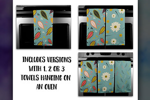 Kitchen Towel Mockup