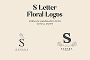 520 A to Z Floral Logos Bundle, a Branding & Logo Template by AN Productions (Thumbnail 153 of 223)