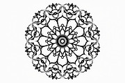 Mandala Silhouette Vector Bundle, an Illustration by Designer_Momina (Thumbnail 4 of 9)