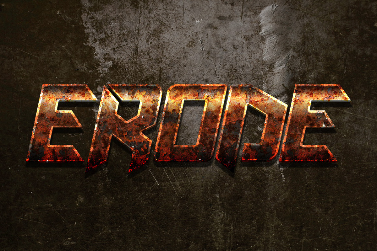 Industrial Styles for Photoshop, a Layer Style Add-On by Creativenauts (Photo 3 of 6)