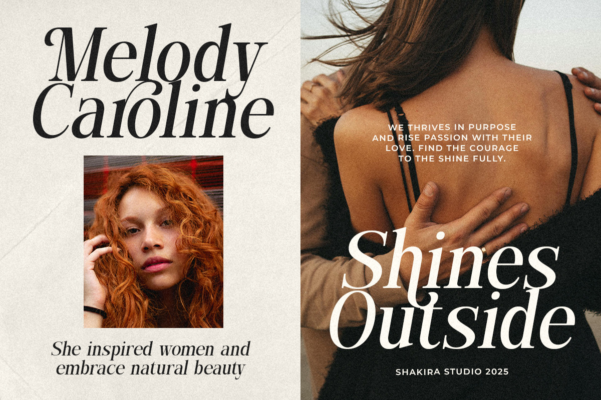 PickMee - Modern Elegant Serif Font, a Serif Font by Shakira Studio (Photo 3 of 10)
