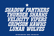 Benzars - Sport Display Font, a Serif Font by Snape Design Studio (Thumbnail 11 of 12)