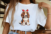 Quirky Christmas Dog Clipart Bundle, an Illustration by CrexoraLab (Thumbnail 4 of 5)