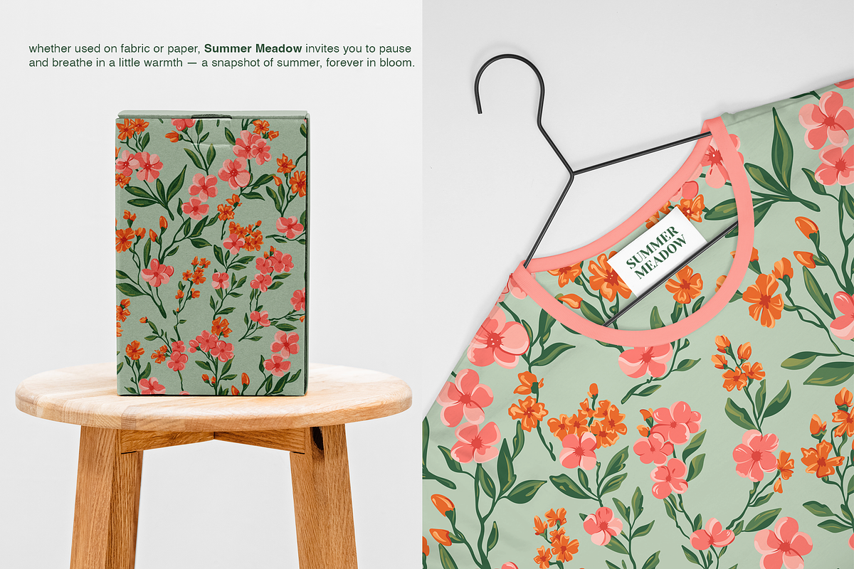 Summer Seamless Floral Pattern, a Pattern Graphic by Mariia Kovalchuk (Photo 10 of 12)
