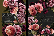 Velveteen Floral Clip Art Collection, an Object Graphic by Eclectic Anthology (Thumbnail 5 of 19)