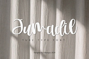 Jumadil, a Script Font by StudioRz (Thumbnail 1 of 7)
