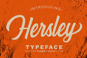Hersley Typeface