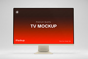 Smart TV Screen PSD Mockup, a Product Mockup by graphypix (Thumbnail 1 of 4)