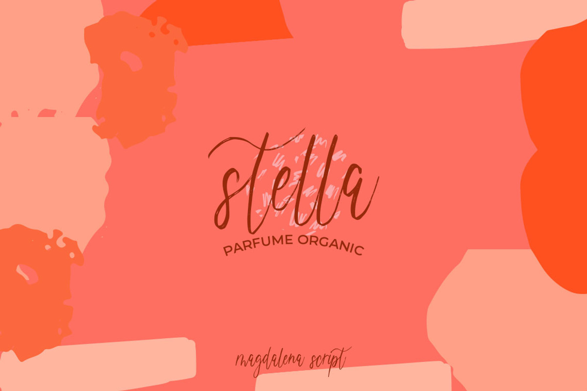 Magdalena, a Script Font by Raseuki (Photo 2 of 9)