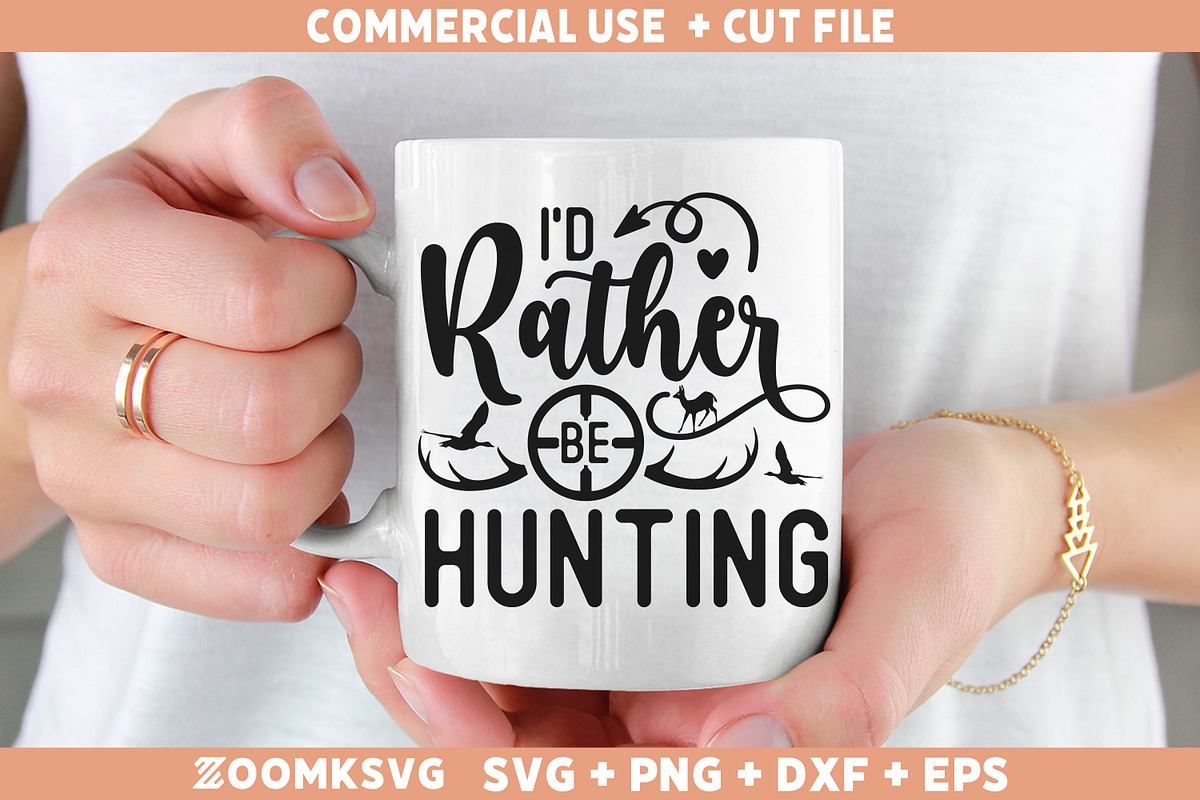 Hunting SVG Bundle 20 Designs, an Illustration by ZoomkSVG (Photo 23 of 40)