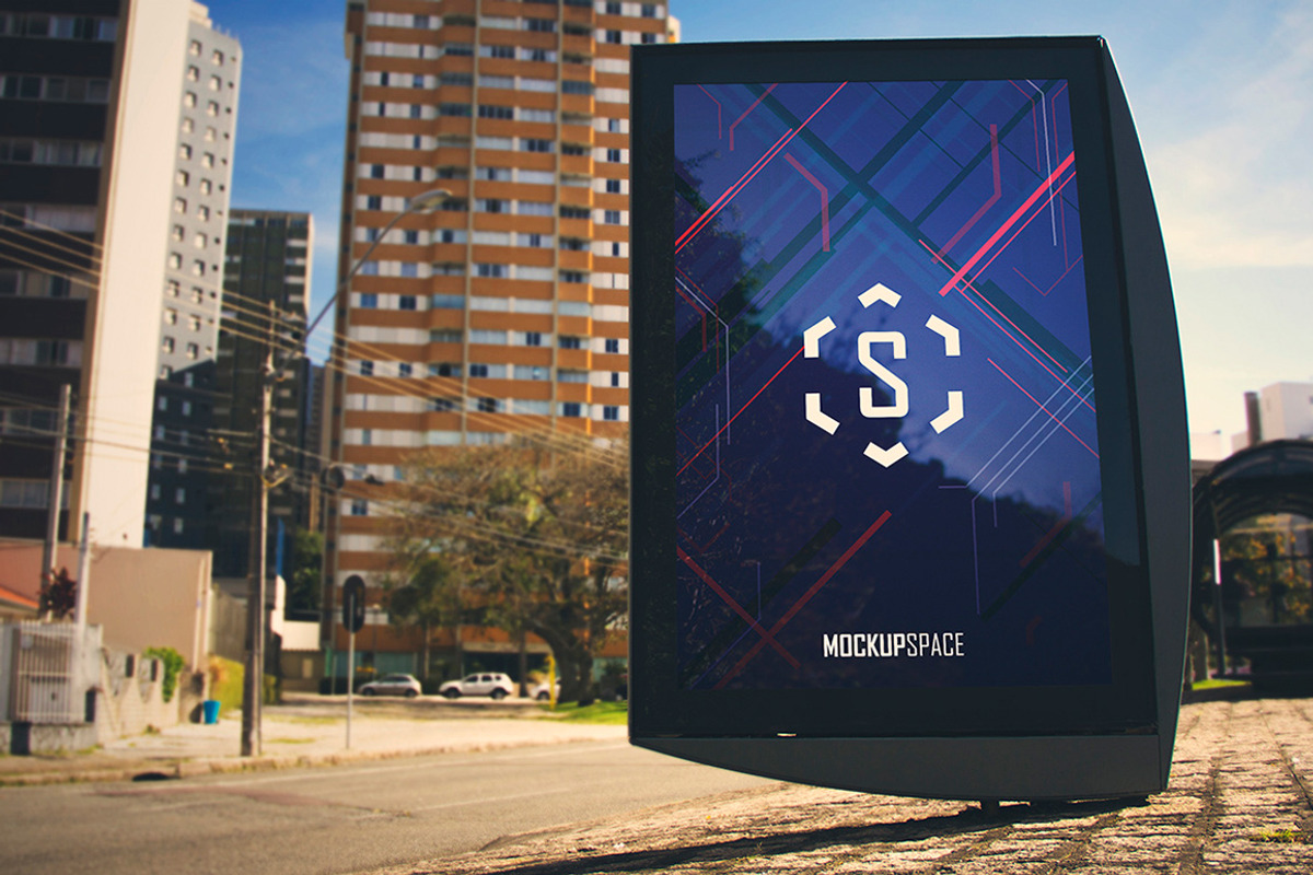 Outdoor Ad Billboard - 9 Mock-up, an Advertising Mockup by MockupSpace (Photo 6 of 9)