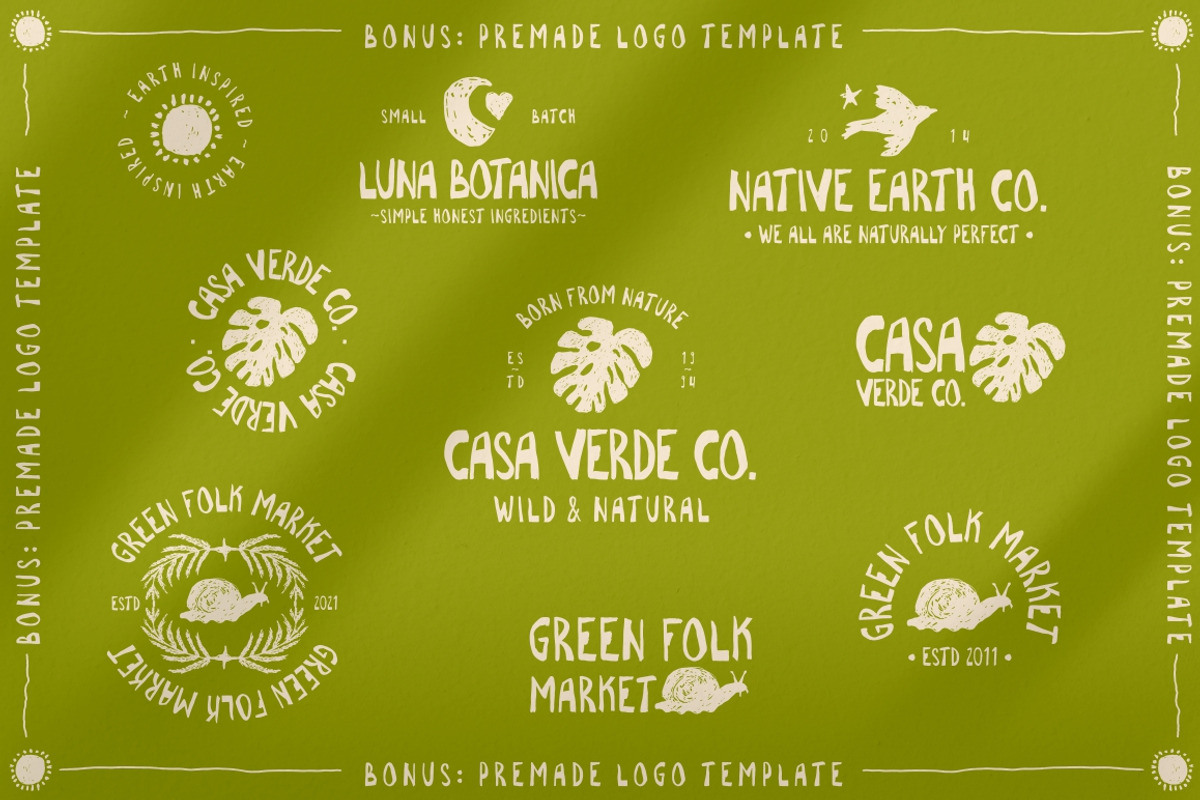 Imperfecto organic & natural font, a Handwritten Font by Fat Hamster (Photo 5 of 13)