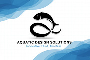 Black Fish Silhouette Abstract Logo, a Branding & Logo Template by Saba Vector (Thumbnail 2 of 3)