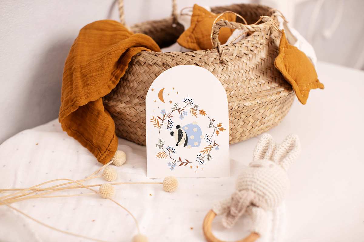 Autumn Baby Animals illustrations, an Animal Illustration by OxanaTally (Photo 4 of 17)