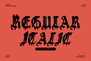 CS Nemesis Drawn, a Blackletter Font by Craft Supply Co. (Thumbnail 4 of 8)