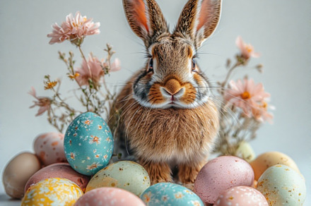 Pastel Eggs Easter Bunny image, a Holiday Photo by ComfortQ
