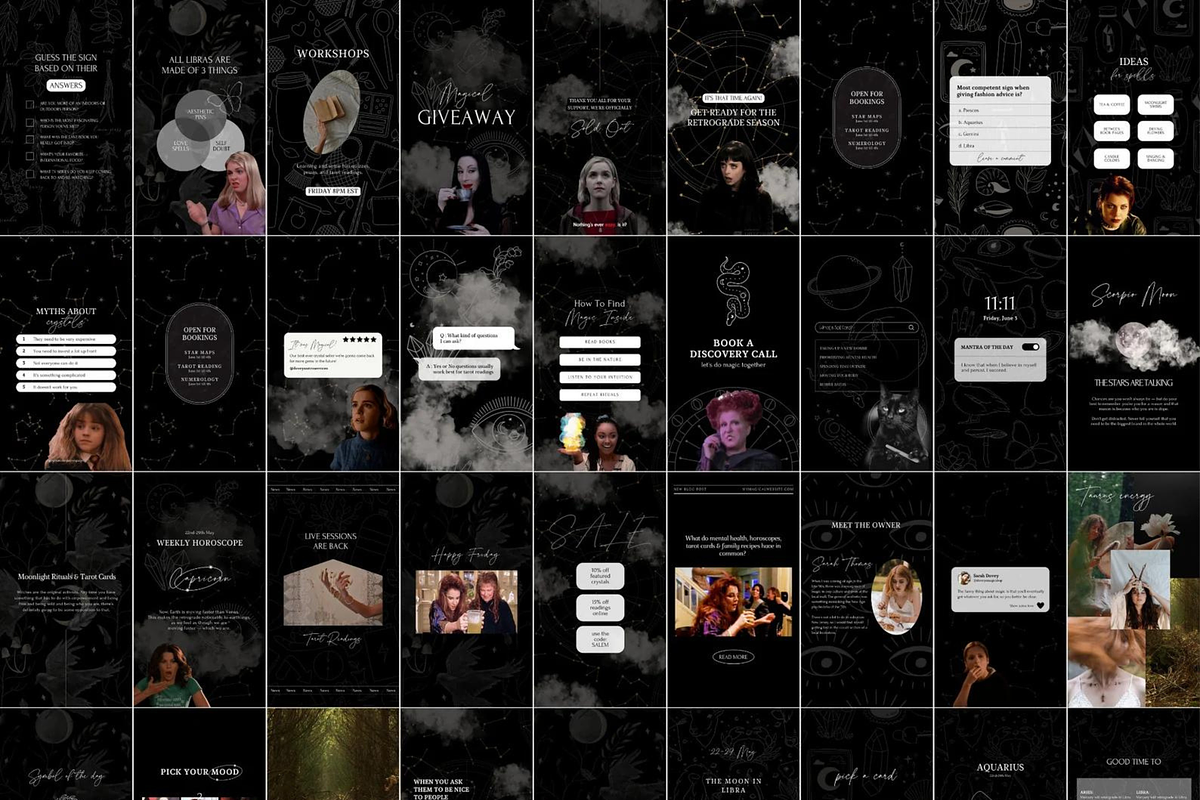 Astrology Instagram Story Templates, a Social Media Template by Story Native (Photo 4 of 10)