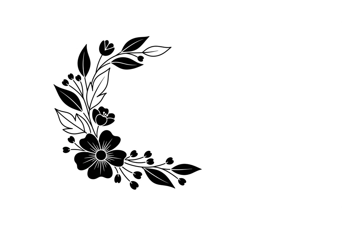 Floral Corner Ornament Clipart Bundl, an Illustration by Creativeshirt (Photo 36 of 48)