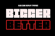 Blog Cube, a Font by Say Studio (Thumbnail 7 of 13)