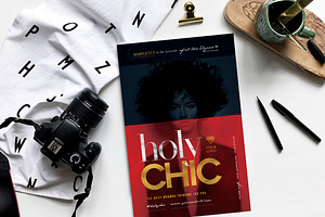 Holy Chic Flyer Template