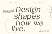 Veiran - Modern Elegant Sans Serif, a Sans Serif Font by roomspace creative lab (Thumbnail 4 of 10)