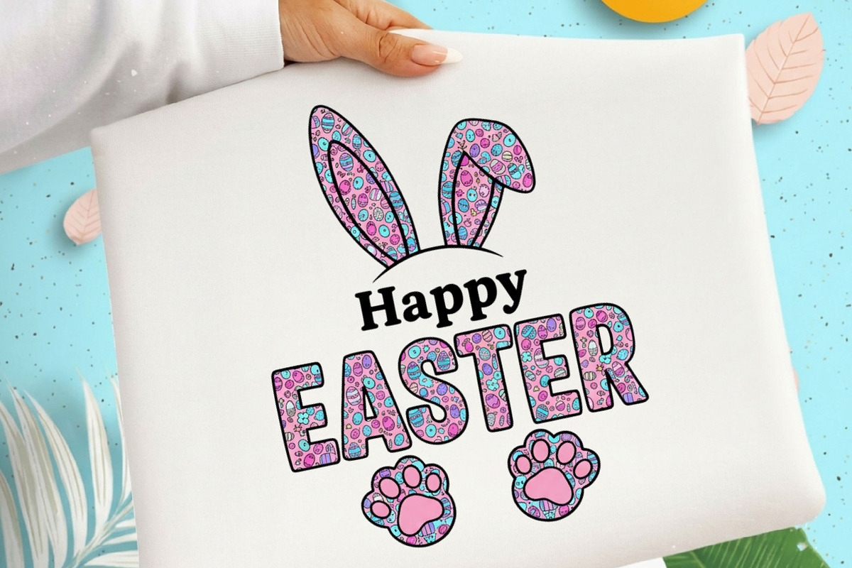 Happy Easter Bunny PNG, Preppy, an Illustration by Designking (Photo 3 of 6)