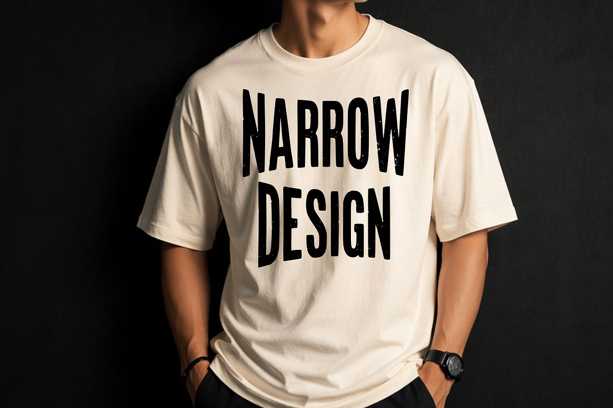Narrow – Vintage Display Font, a Sans Serif Font by Fourteen Letter (Photo 2 of 6)