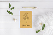 Leaves Procreate Stamp Brushes, a Brush Add-On by Little Nordic Atelier (Thumbnail 3 of 3)