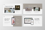Diamore - Jewelry Google Slide, a Presentation Template by MtvtdArt (Thumbnail 2 of 6)