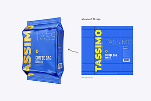 Coffee Bag Mockup. Tassimo