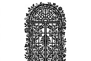 50 Floral French Window Ornament, a Decorative Illustration by Amazin_art (Thumbnail 12 of 35)