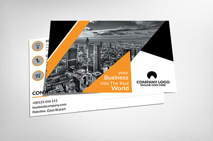 Contemporary Residence Postcard, a Card Template by graphicforest