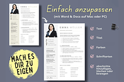 Bewerbungsvorlagen Word Lebenslauf, a Resume Template by Climbwithelevator (Thumbnail 7 of 10)