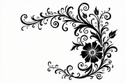 Vintage Flower Ornament Set, an Illustration by Creativeshirt (Thumbnail 17 of 21)
