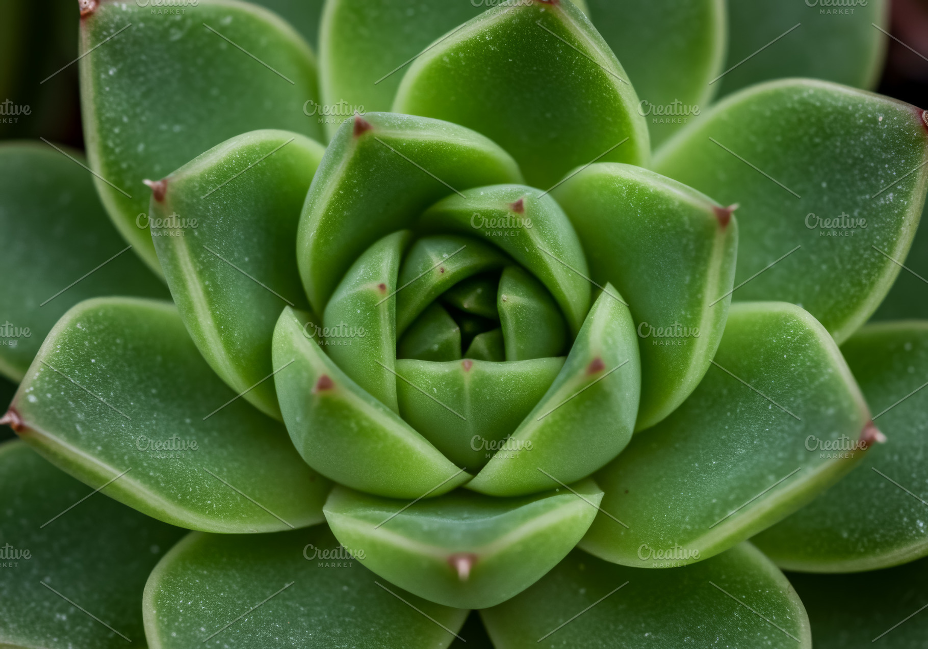 Close-up of a green succulent plant, a Nature Photo by professorinc