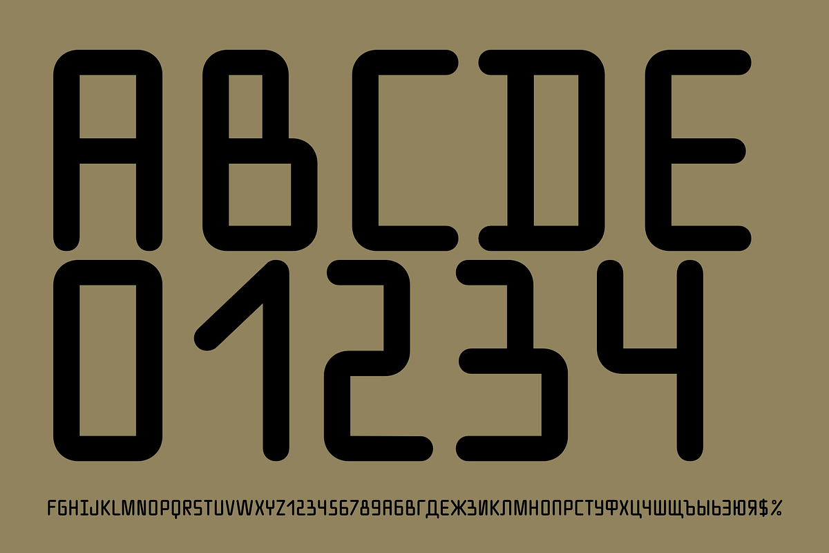 Flatten, a Sans Serif Font by Here  FF (Photo 9 of 15)
