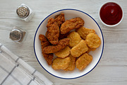 Homemade Chicken Strips and Nuggets with Ketchup, a Food & Drink Photo by LiudmylaChuhunova (Thumbnail 1 of 2)