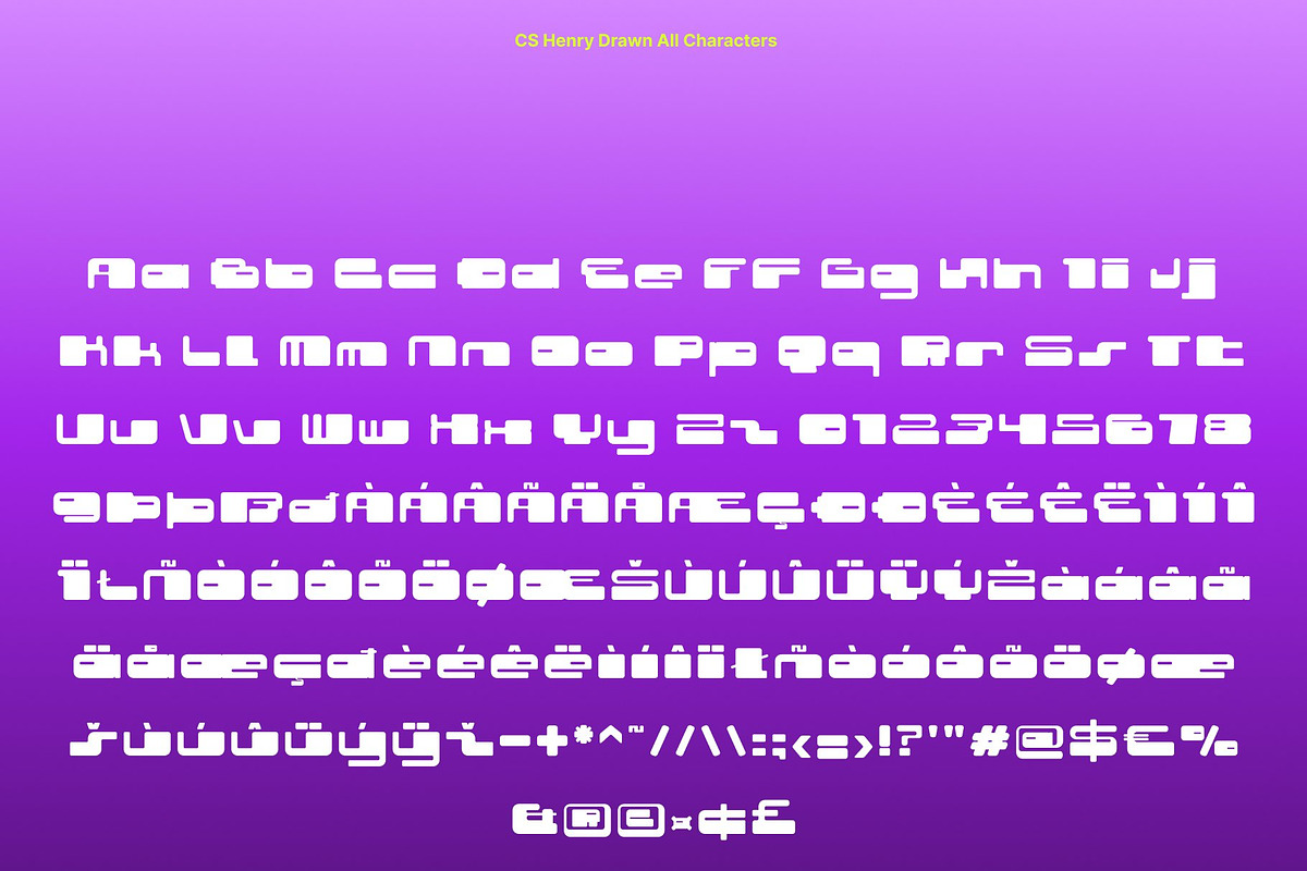 CS Henry Drawn, a Sans Serif Font by Craft Supply Co. (Photo 3 of 7)