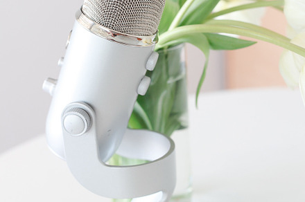 Podcaster styled stock photo 008 stock photo