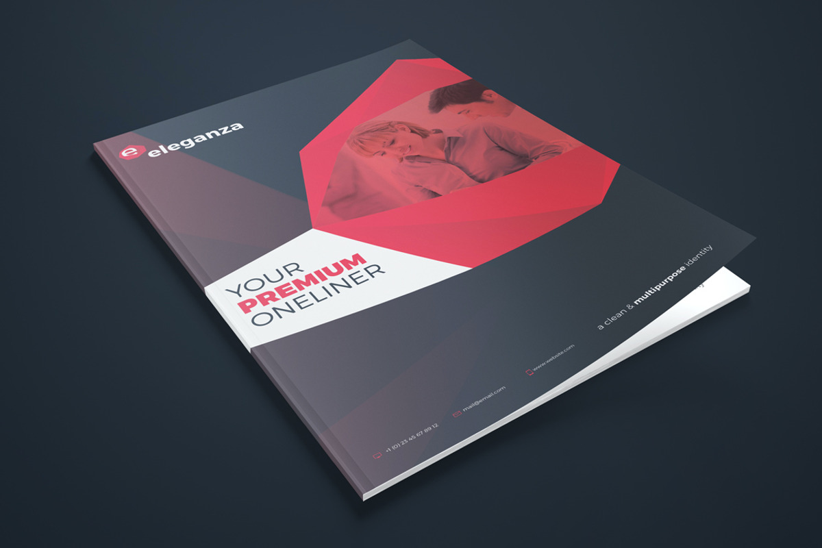 RW Eleganza Clean Corporate Identity, a Stationery Template by Reclameworks (Photo 2 of 4)