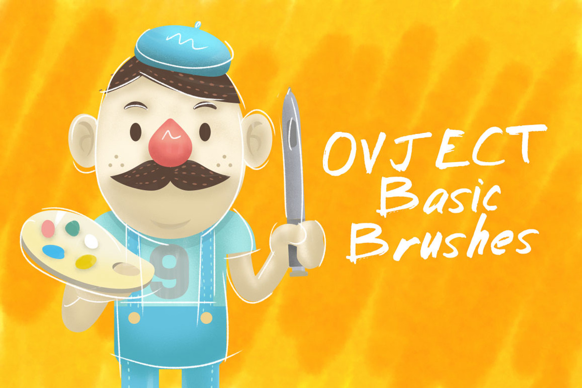 OVJECT Basic Brushes : Stylus Only, a Brush Add-On by OVJECT (Photo 1 of 7)