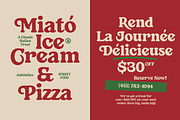 SFC Longyards, a Serif Font by Skilline Supply Co. (Thumbnail 6 of 10)