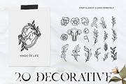 Blooming Woman Line Art Collection, a Person Illustration by Kate Galunga Artstore (Thumbnail 13 of 15)