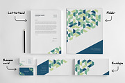 Stationery Corporate Identity 002, a Stationery Template by ID Vision Studio (Thumbnail 1 of 9)