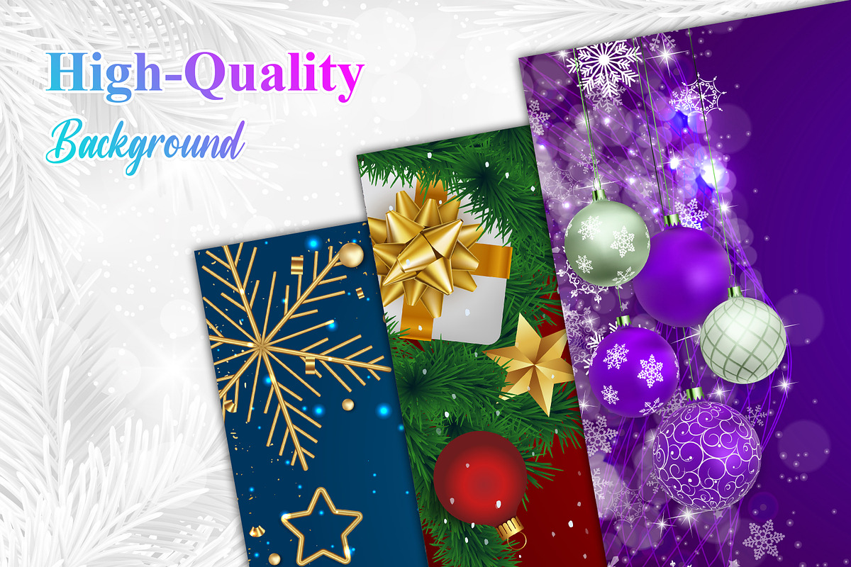 Christmas Background, a Decorative Illustration by Digital Studio (Photo 2 of 3)