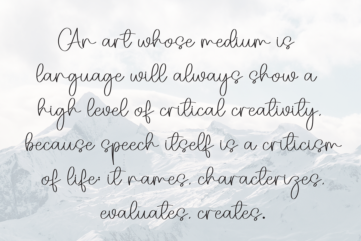 Whiskey | Script Font, a Handwritten Font by Scratchones (Photo 6 of 9)
