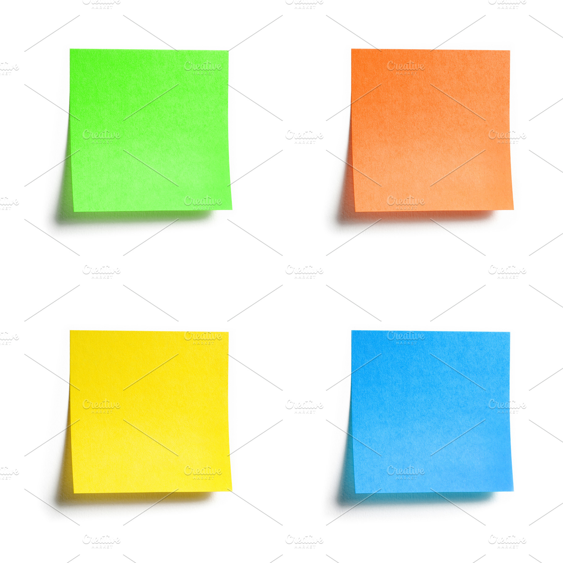 Set of colorful sticky notes, a School & Education Photo by BOOCYS