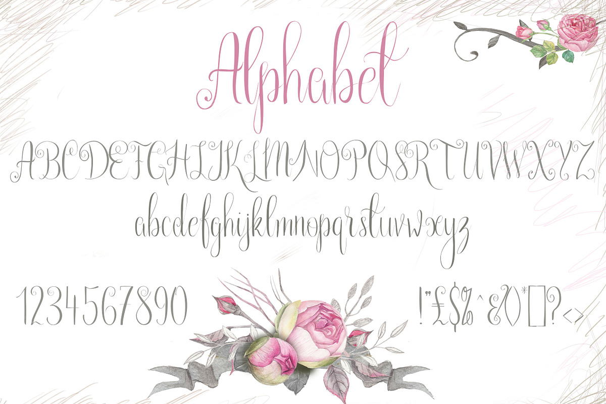Paris in the Springtime font preview 2